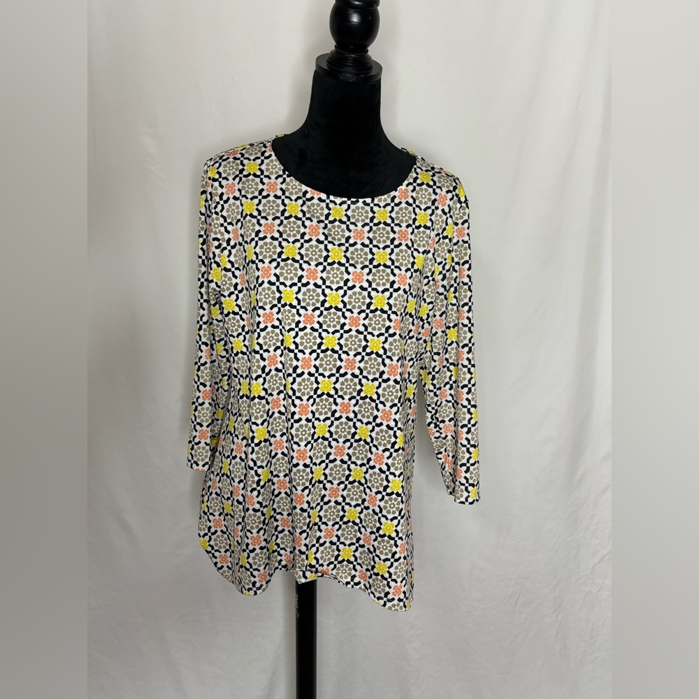 Ruby Rd. Floral Patterned Women's Blouse - image 1